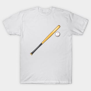 Baseball Bat and Ball T-Shirt